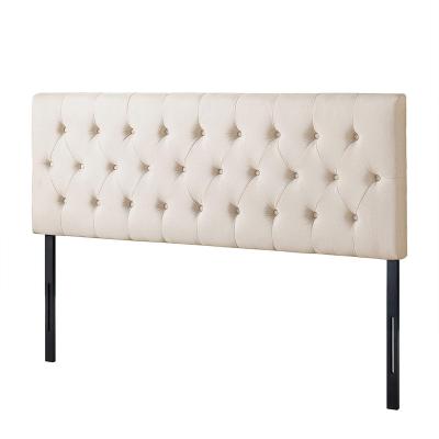 China Durable Soft Feel Simple And Sophisticated Sturdy Gorgeous Fashionable Diamond Pattern Bedroom Headboard for sale