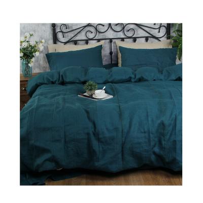 China 2022 Breathable New Designed Anti Mite Solid Color Cloth King Size Bedsheets Bedding Sets for sale