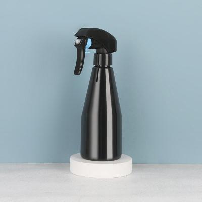 China 250ML Matte Fine Mist Continuous Spray Gun Cosmetic Bottle for Hair Salon Trigger Spray Pump for sale