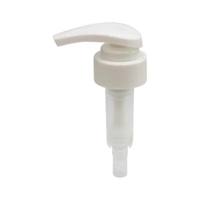 China Non Puddle Hand Wash Pump Packing Soap Dispenser Pump Head 28mm 33mm Plastic Lotion Head for sale