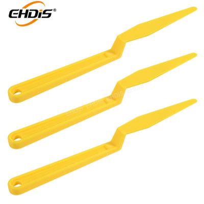 China Yellow Leg Squeegee Ehdis Window Tint Trim Handle Trim Yellow Micro Corner Squeegee for sale