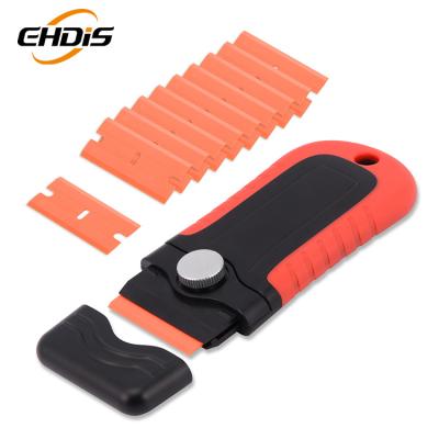 China Ehdis Durable Easy Remove Plastic Stickers Razor Blade Scraper Vinyl Application Kit for sale