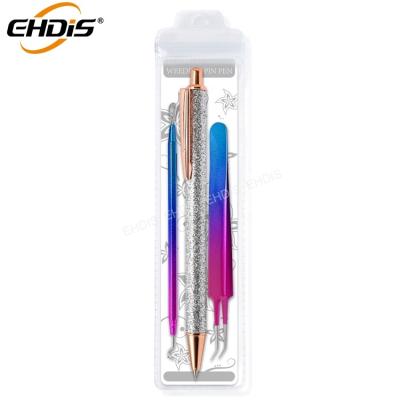 China Air Bubble Release Ehdis Craft Vinyl Sheet Installation Weeding Pen Tweezers Tools for sale