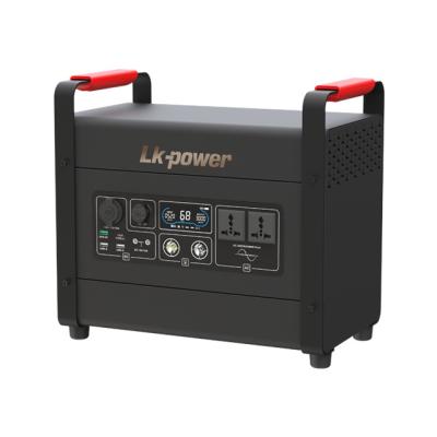 China Type C 3000w Home Power Supply Generator 220v Lithium Battery Backup Portable Solar Power Station for sale