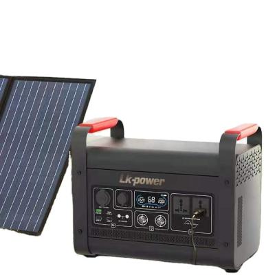 China Type C 1000w 300000mAh portable power mobile bank power station solar energy systems for electric car for sale