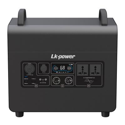 China Commercial/outdoor/home/passenger car lithium battery power station generator 3000w portable solar power system for outdoor operation for sale