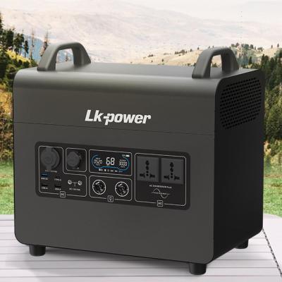 China Home Power 3000w 2000WH 220v LIFEPO4 Portable Battery Solar Power Generator for sale