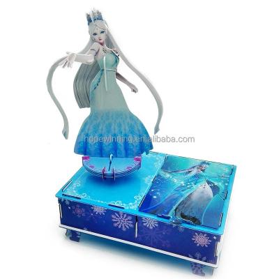 China Eco-friendly hot new diy anime spurge music box dance moves toys for kids for sale