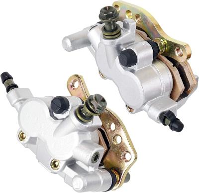 China Steel Front Brake Caliper For Kawasaki KLF300 4x4 Brute Force KVF750 4x4i 2005-2011 Bayou 1989-2005 KLF400 4X4 1993-1999 KVF 650 for sale