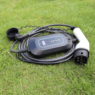 China Hybrid Car Charging Station 3.5kw Type - 2 Charge Point Home Plug Evse Electric Vehicle Supply Equipment S1-AC220V-3.5kw for sale