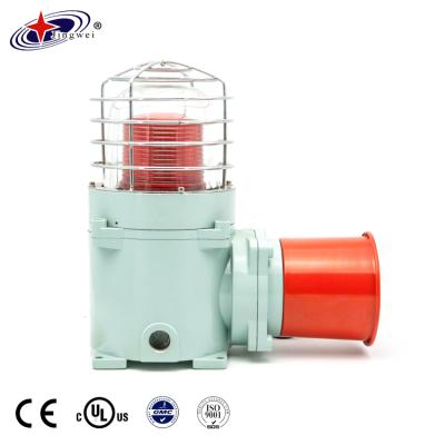 China Cheap Even in Brazil Arrival 110V Voltage American and Ship Emergency Siren Portable Alarm with Light for sale