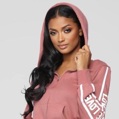 China Fashion Breathable Women Sweat Suit 2 Piece Hoodie Set Autumn Two Piece Sets For Women for sale