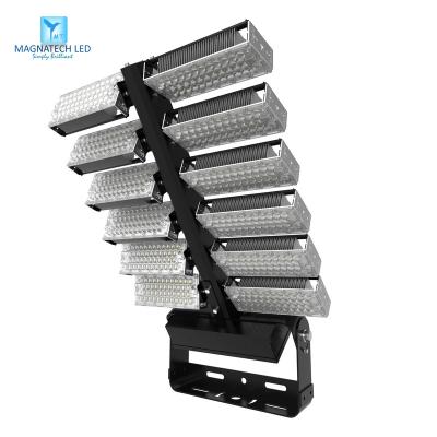 China Sports Stadiums Optolite Scorpion Scorpion Adjustable High Mast Module 720w 960w 1200w 1440w Led Stadium Flood Light Led for sale