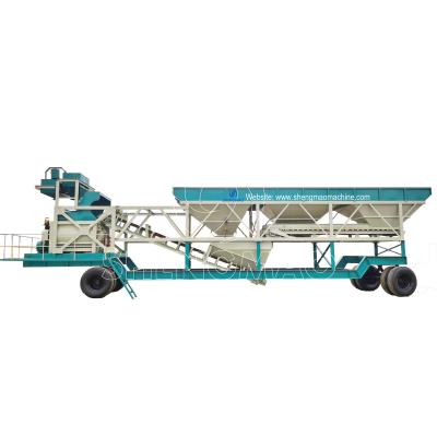 China YHZS60 Concrete Mix Plant , JS1000 Concrete Mixer Batching Plant for sale