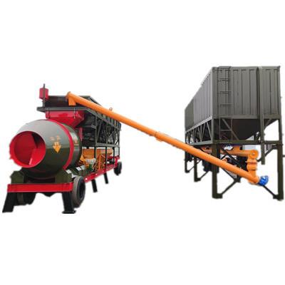 China 30m3 / H Portable Mobile Concrete Batching Plant Electric Mixer Machine for sale