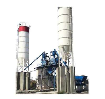 China Het Draagbare Cement die van Mini Stationary Batching Plant 25m3/H Productiemateriaal mengen Te koop