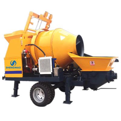 China JBS40R Concrete Mixer Pump JBS40R Diesel Power For Construction Work for sale