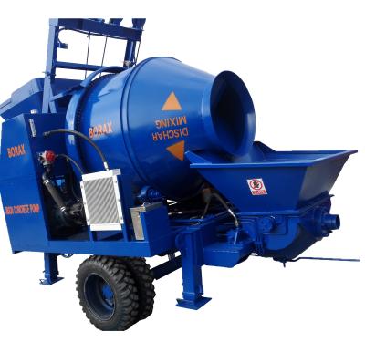 China Trailer Electric Concrete Pump , JBS30 Cement Mixer Sand Mortar Concrete Pump for sale