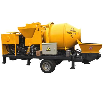 China Máquina multifuncional del motor de Mini Concrete Mixer Pump Diesel en venta