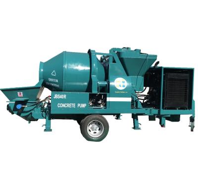 China JBS40 Portable Concrete Pump Diesel Or Electric Concrete Mixer for sale