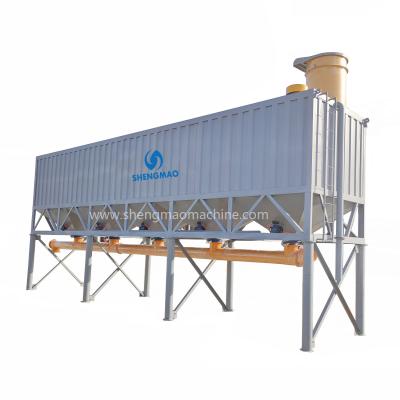 China Steel Horizontal Cement Silo Tank Mobile Storage Silo 200 Ton for sale