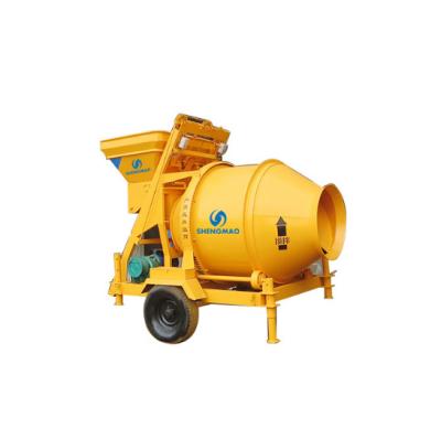 China Compact Structure Mobile Concrete Mixer JZC 350 Concrete Mixer for sale