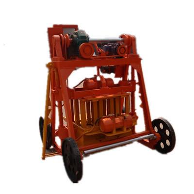 China Egg Laying Concrete Cement Brick Machine Mini Mobile Hydraulic Pressure Equipment for sale