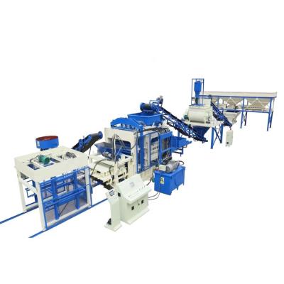 China QT10 -15 Block Making Machine With Hollow Solid Interlock Brick Molds for sale