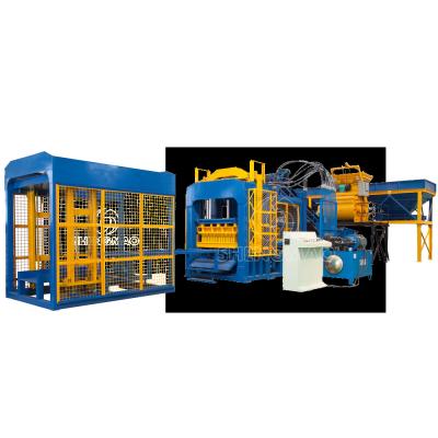 China Full Automatic Block Making Machine Brick Concrete Molding Machine Qt5-15 for sale