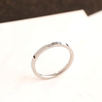 China CLASSIC Custom Cheap Wedding Jewelry Stainless Steel Thin Ring Gold for sale