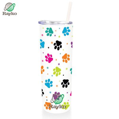 China Business Quality Large Wall Stainless Steel Straight Bottle Double Body Water Cup Customize Tumbler for sale