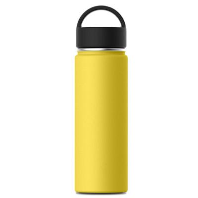 China Business Big Mouth With Lid Stainless Steel Water Bottle With Food Grade Material for sale