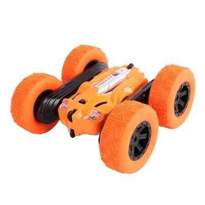 China RC Hobby LH-C014 RC Double Sided Stunt Car Rotate 360 ​​Degrees RC Stunt Car With Lights For Kids for sale