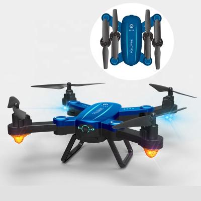 China UFO WiFi Cotnrol 2.4G 4CH Headless Folding Mode F9G RC Quadcopter Optical Flow Setting RC Drone With 720P Camera for sale