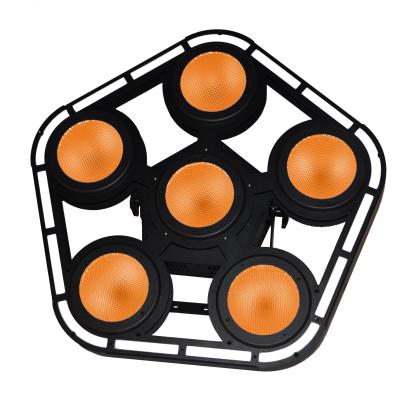 China CREE XB-D BLINDER 6PCS Indoor RGBW 3W PIXEL DISCO LIGHT MORE LIGHT WITH BACK LIGHT for sale