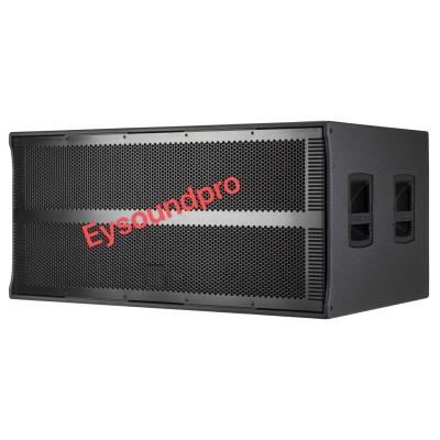 China Plywood Power Double 18inch High Bass Reflex Subwoofer RCF218 for sale