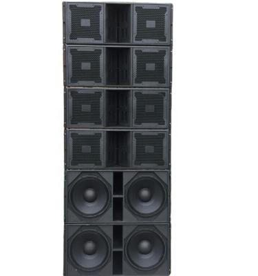 China Waterproof Plywood Speaker Line Active Line Array 2x12inch With Amplifier VT4888A for sale