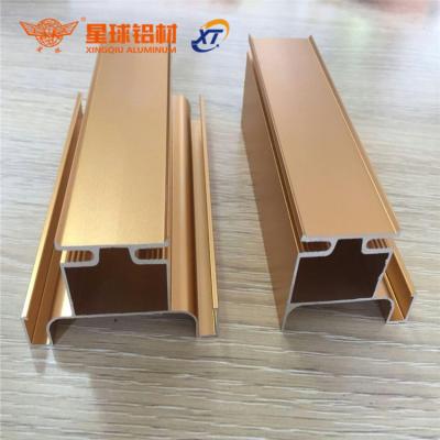 China Construction Hot Sale Wardrobe Shower Aluminum Profile 6063 Aluminum Section Profile for sale