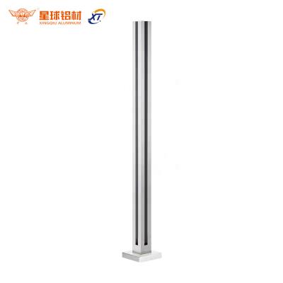 China Modern Aluminum Alloy Balustrade Bracket Aluminum Handrail for sale