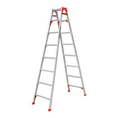 China China Supplier Low Price Aluminum Anodized Aluminum Frame Dual Sided Step Ladder for sale