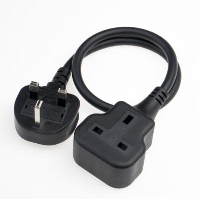 Chine Home Appliance Hot Deal UK Standard Power Long Cable 3 Pin Indoor Outdoor Extension Cord Electrical Cable à vendre
