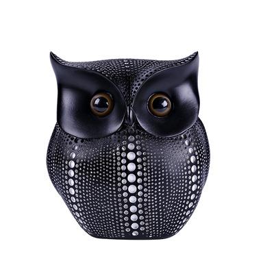 China Europe Owl Statue Decoration Small Crafted Buho Figurines For Decor Accents Living Room Bedroom Office Home Decoration for sale