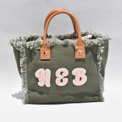 China ENGLAND STYLE HIGH QUALITY PATCHES LARGE PATCHES Eco Canvas Sack Recycled Luxury Canvas Bags for sale