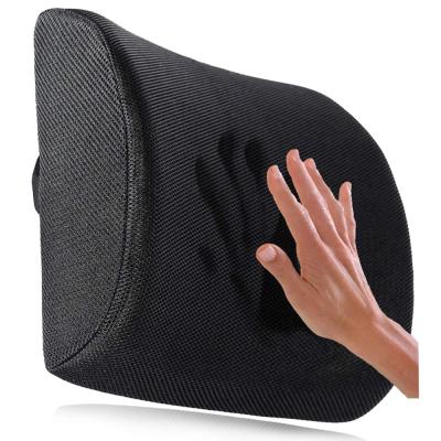 China Wholesale Memory Foam Office Car Chair Lumbar Support Filling Back Waist Cushion for sale