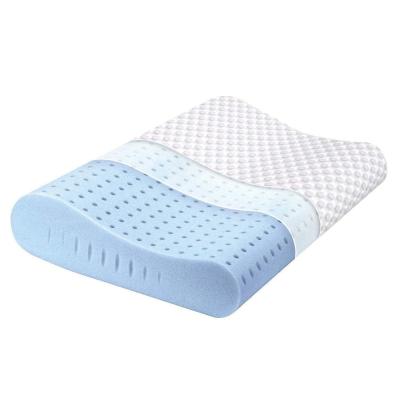 China Anti Dust Mite Best Sleep Bed Wedge Cutout Orthopedic Butterfly Shape Rest Memory Foam Cervical Pillow Anti Sleeper Side Snore for sale