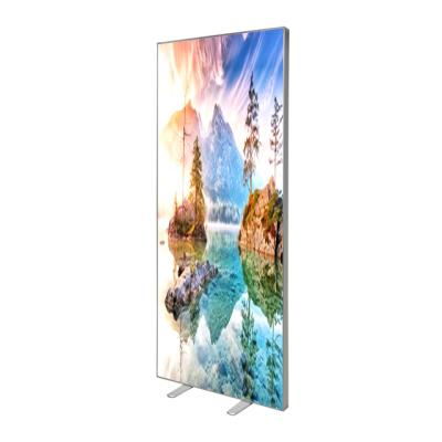 China Modular Printing Portable Backlit SEG LED Modular Portable Light Box Customized Single Sides for sale