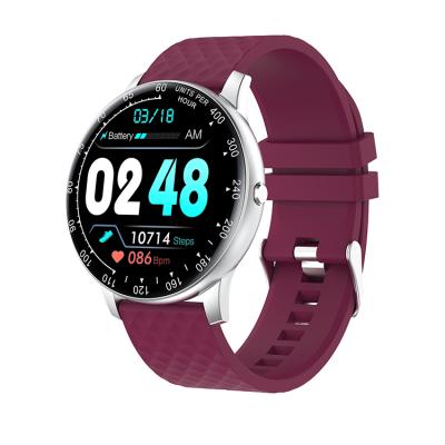 China 2021 Wholesale Android Private Label Round Connect Charging Sport 2020 Hot 5Atm Best Quality Ce Fc Rohs Cheap Smart Watch for sale