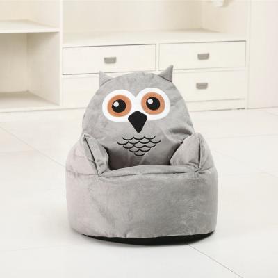 China China Factory Direct Removable Cover Children's Bean Bag Sofa Animal Chair for sale