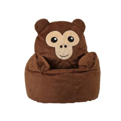 China Factory Direct Wholesale Comfortable Children China Animal Bean Bag Chair Indoor Sofa for sale