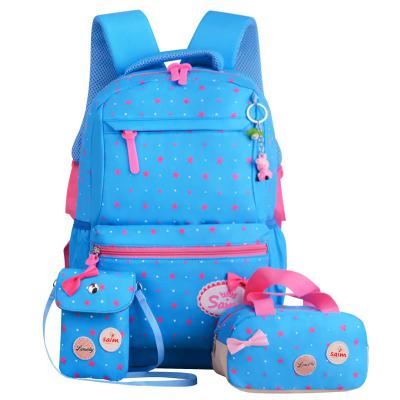 China Fashionable waterproof/reflecting purple school backpack polyester sport school backpack bag lightweight cheap school bags anti theft for sale